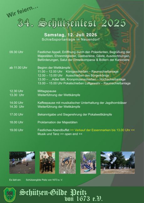 Ein Traditionsverein der Lausitz stellt sich vor Schützen-Gilde