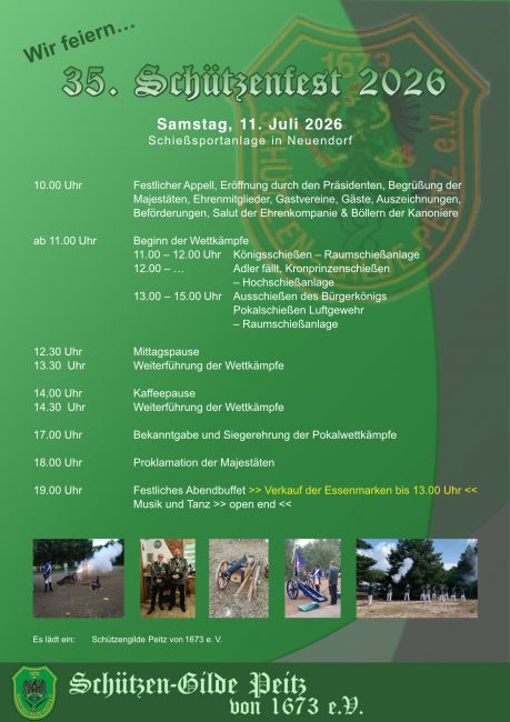 Ein Traditionsverein der Lausitz stellt sich vor Schützen-Gilde